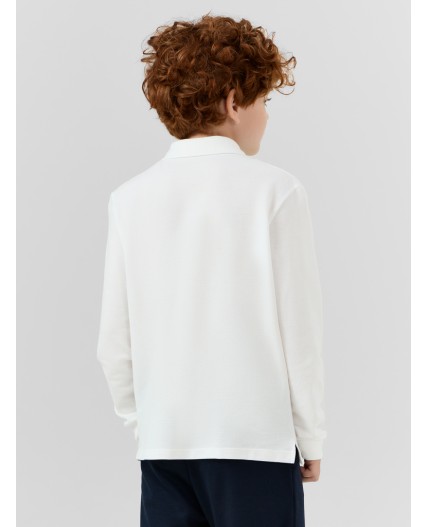 Поло белый