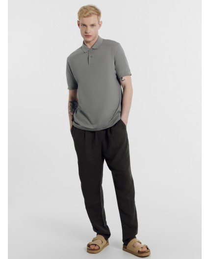 Футболка серо -бежевый