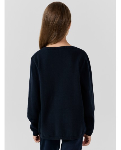 Джемпер темно -синий