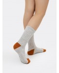 Носки св.серый меланж