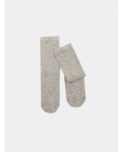 Носки серый меланж