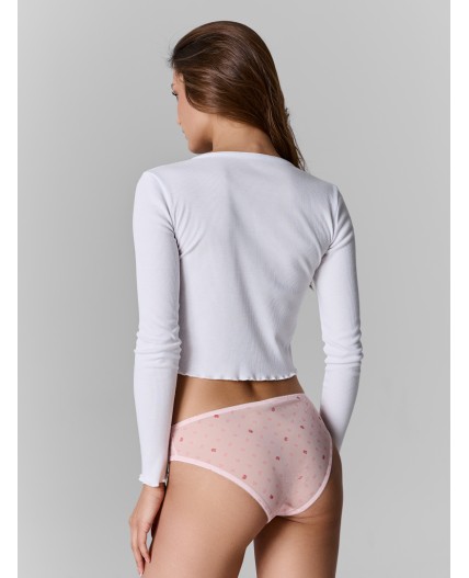 Трусы надписи на розовом