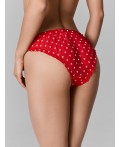 Трусы сердечки на красном