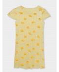 Сорочка уточки на желтом