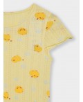 Сорочка уточки на желтом