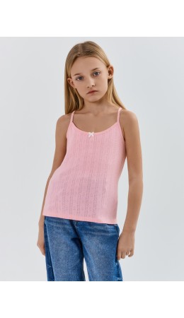 Топ розовый