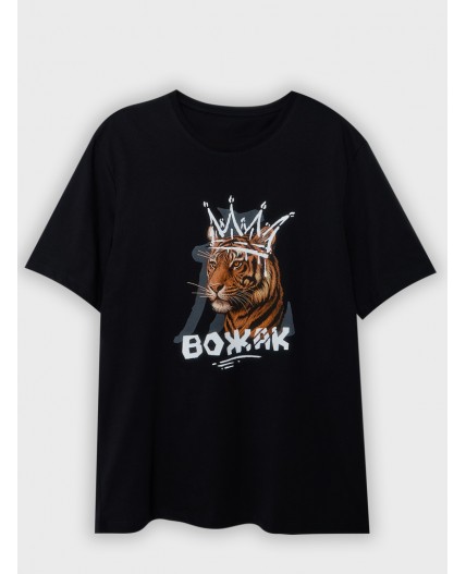 Комплект черный +тигры на черном