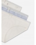 Трусы персиковые вишенки на молочном