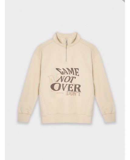 Толстовка туман +печать