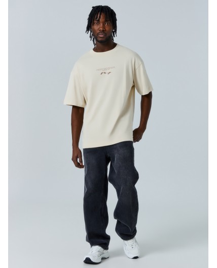 Футболка песчаное облако +печать