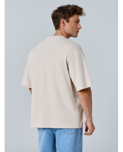 Футболка жемчужный +печать