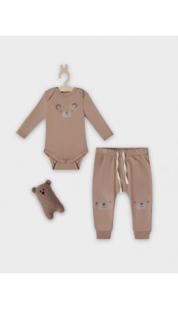 Комплект бежевый +печать