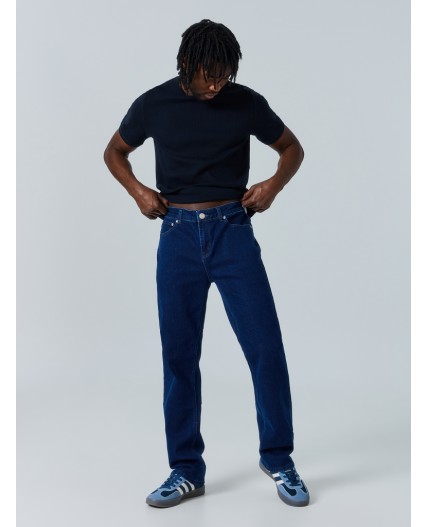 Джинсы темно -синий