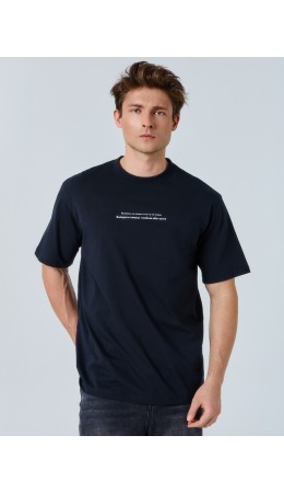 Футболка черный +печать16