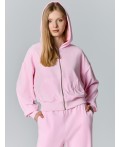 Толстовка розовое сияние