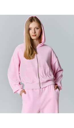 Толстовка розовое сияние