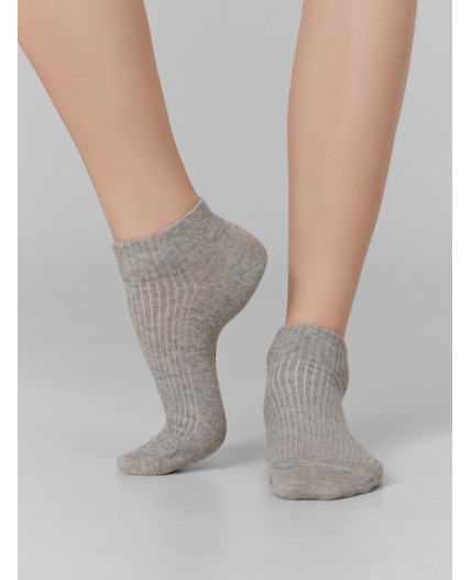 Носки серый меланж