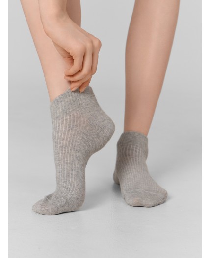 Носки серый меланж