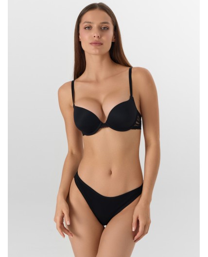 Бюстгальтер черный