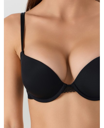 Бюстгальтер черный