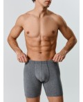 Трусы т.серый меланж