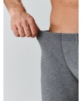 Трусы т.серый меланж