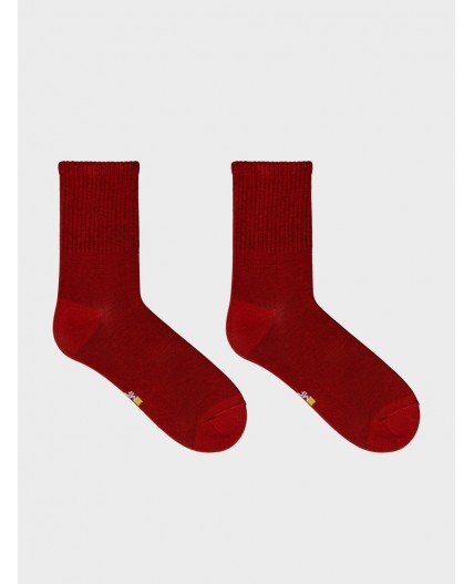 Носки вишневый