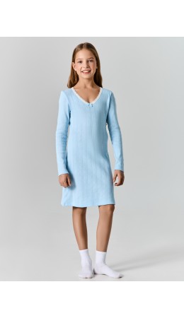 Сорочка голубой