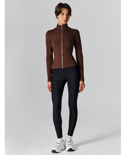 Жакет шоколадное мартини +печать