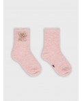 Носки розовый меланж