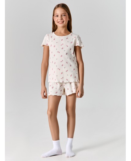 Комплект цветы на молочном1