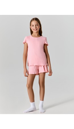 Комплект розовый