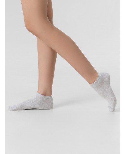Носки св.серый меланж