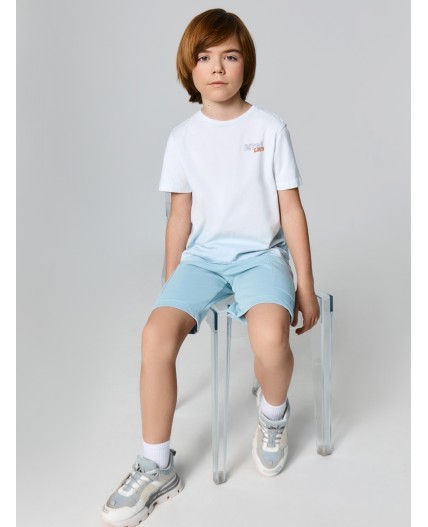 Комплект бело -бирюзовый +серо -бирюзовый +печать