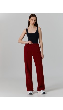 Брюки бордо