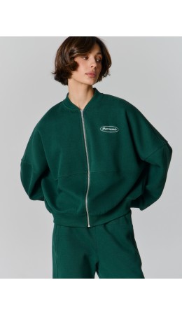 Толстовка т.зеленый