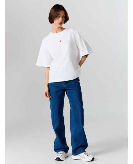 Футболка белый +печать24