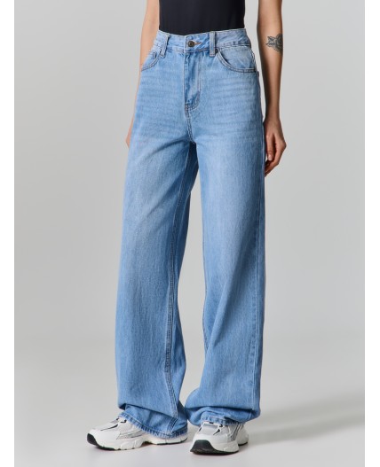 Джинсы голубой