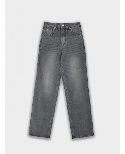 Джинсы светло -серый