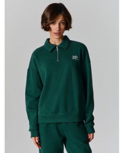 Джемпер т.зеленый