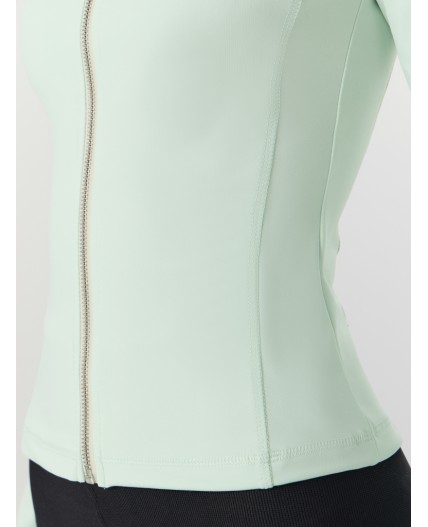 Жакет н.зеленый +печать