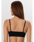 Бюстье черный