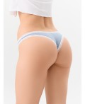Трусы белые полоски на синем