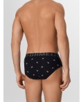 Трусы узор на черном