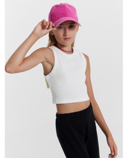 Топ белый