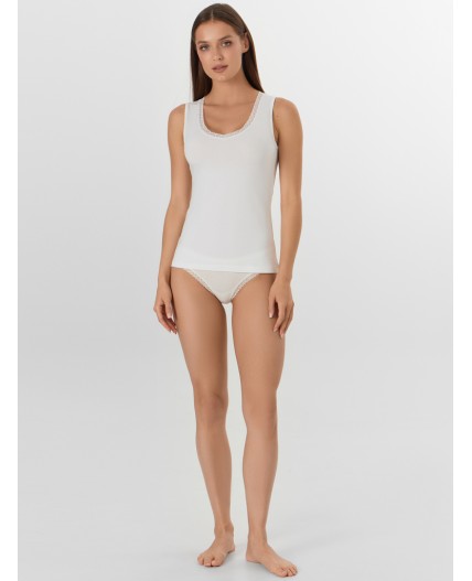 Майка белый