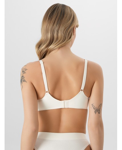 Бюстгальтер сумрачно -белый