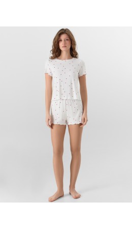 Комплект сердечки на белом