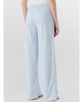 Брюки голубая клетка