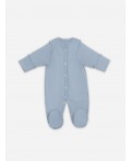 Комбинезон машинки на бисквите +серо -голубой